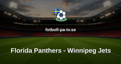 NHL: Florida Panthers - Winnipeg Jets