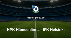SM-liiga: HPK Hämeenlinna - IFK Helsinki