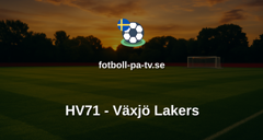 SHL: HV71 - Växjö Lakers