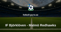 SHL: IF Björklöven - Malmö Redhawks