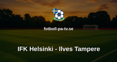 SM-liiga: IFK Helsinki - Ilves Tampere