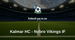 Hockeyallsvenskan: Kalmar HC - Nybro Vikings IF