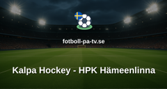 SM-liiga: Kalpa Hockey - HPK Hämeenlinna
