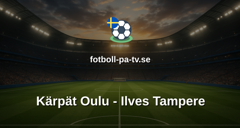 SM-liiga: Kärpät Oulu - Ilves Tampere