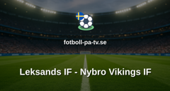 Hockeyallsvenskan: Leksands IF - Nybro Vikings IF