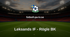 SHL: Leksands IF - Rögle BK