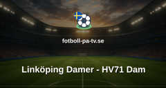SDHL: Linköping Damer - HV71 Dam