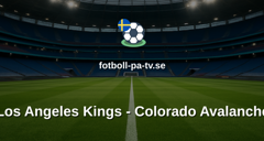 NHL: Los Angeles Kings - Colorado Avalanche