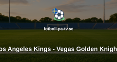 NHL: Los Angeles Kings - Vegas Golden Knights