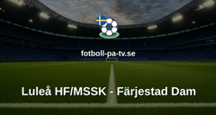 SDHL: Luleå HF/MSSK - Färjestad Dam