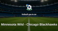 NHL: Minnesota Wild - Chicago Blackhawks