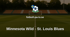 NHL: Minnesota Wild - St. Louis Blues