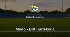 Hockeyallsvenskan: Modo - BIK Karlskoga