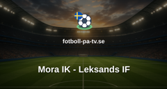 Hockeyallsvenskan: Mora IK - Leksands IF