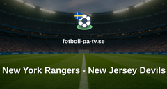 NHL: New York Rangers - New Jersey Devils