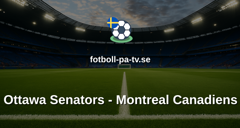 NHL: Ottawa Senators - Montreal Canadiens
