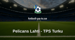 SM-liiga: Pelicans Lahti - TPS Turku