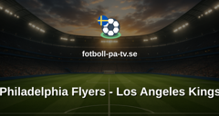 NHL: Philadelphia Flyers - Los Angeles Kings