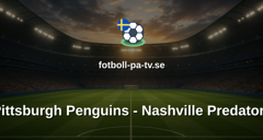 NHL: Pittsburgh Penguins - Nashville Predators
