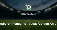 NHL: Pittsburgh Penguins - Vegas Golden Knights