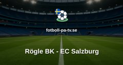 Champions Hockey League: Rögle BK - EC Salzburg