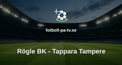 Champions Hockey League: Rögle BK - Tappara Tampere