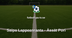 SM-liiga: Saipa Lappeenranta - Ässät Pori