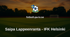 SM-liiga: Saipa Lappeenranta - IFK Helsinki