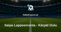 SM-liiga: Saipa Lappeenranta - Kärpät Oulu