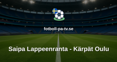 SM-liiga: Saipa Lappeenranta - Kärpät Oulu