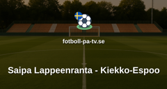 SM-liiga: Saipa Lappeenranta - Kiekko-Espoo