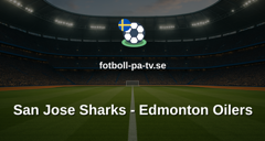 NHL: San Jose Sharks - Edmonton Oilers