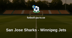 NHL: San Jose Sharks - Winnipeg Jets