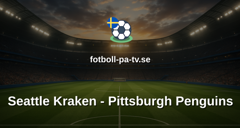 NHL: Seattle Kraken - Pittsburgh Penguins