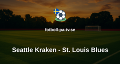 NHL: Seattle Kraken - St. Louis Blues