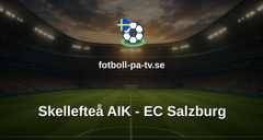 Champions Hockey League: Skellefteå AIK - EC Salzburg