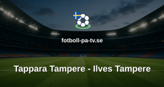 SM-liiga: Tappara Tampere - Ilves Tampere