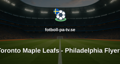 NHL: Toronto Maple Leafs - Philadelphia Flyers