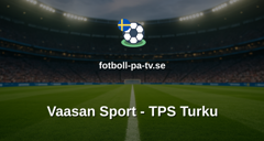 SM-liiga: Vaasan Sport - TPS Turku