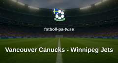 NHL: Vancouver Canucks - Winnipeg Jets
