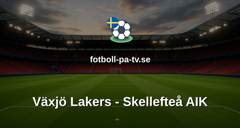 SHL: Växjö Lakers - Skellefteå AIK
