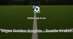 NHL: Vegas Golden Knights - Seattle Kraken