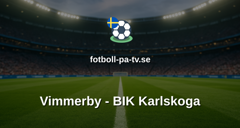 Hockeyallsvenskan: Vimmerby - BIK Karlskoga