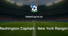 NHL: Washington Capitals - New York Rangers